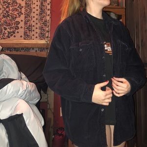 Navy Corduroy Jacket